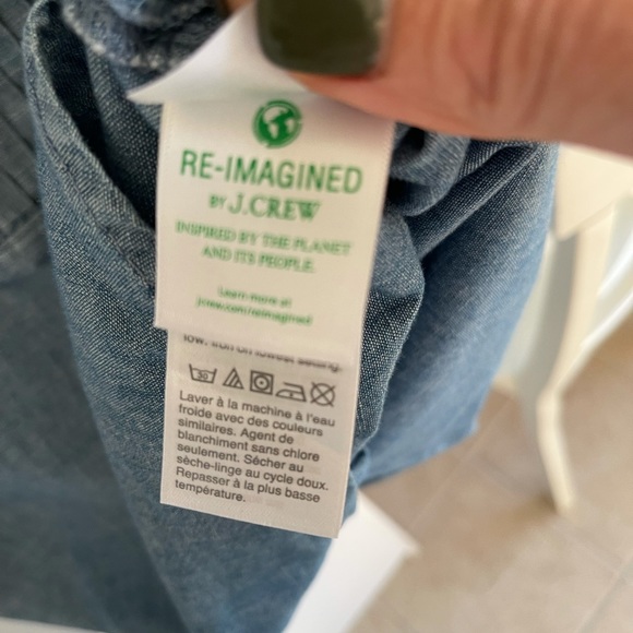 Jean button up top - Picture 5 of 7